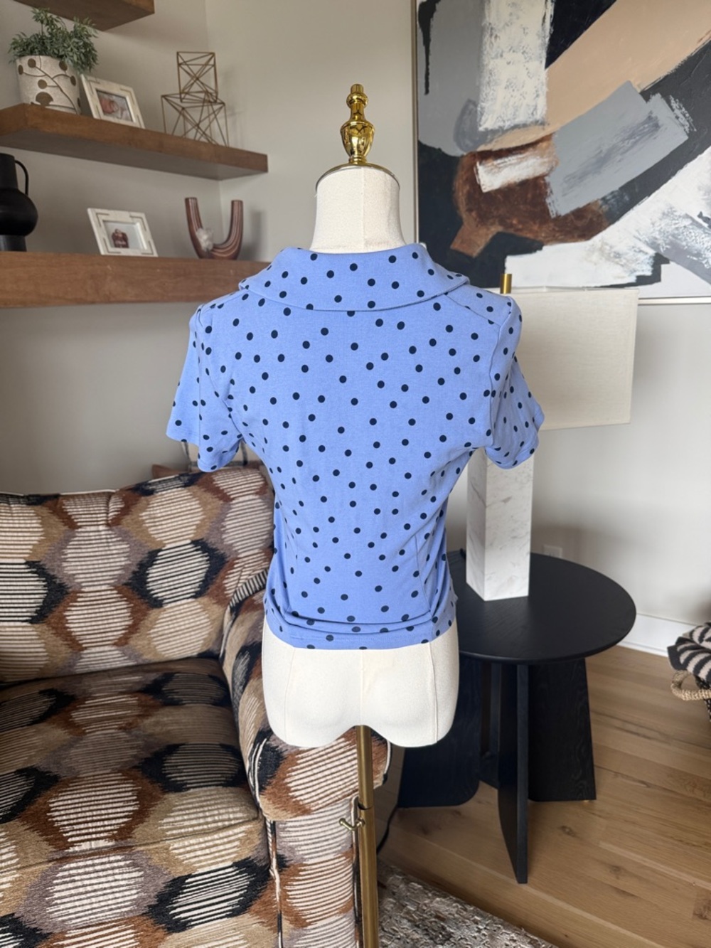 Maeve Ruched Blouse - Picture 3 of 11